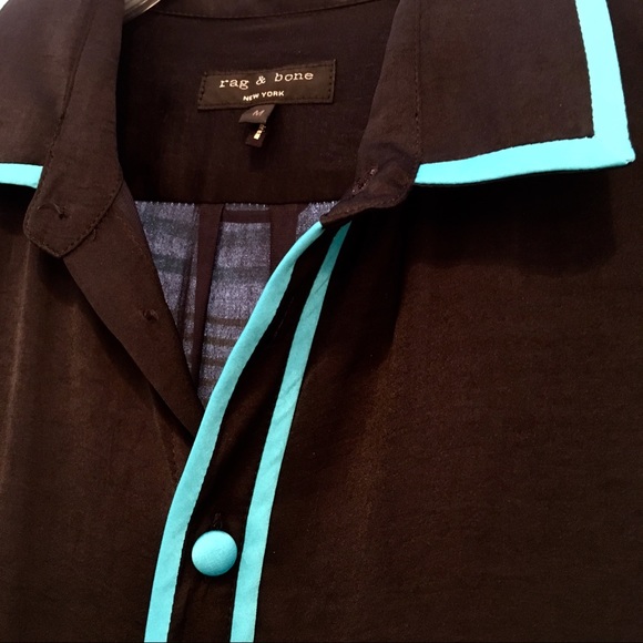 EUC Rag & Bone Button-Up Blouse Size M - Picture 5 of 7